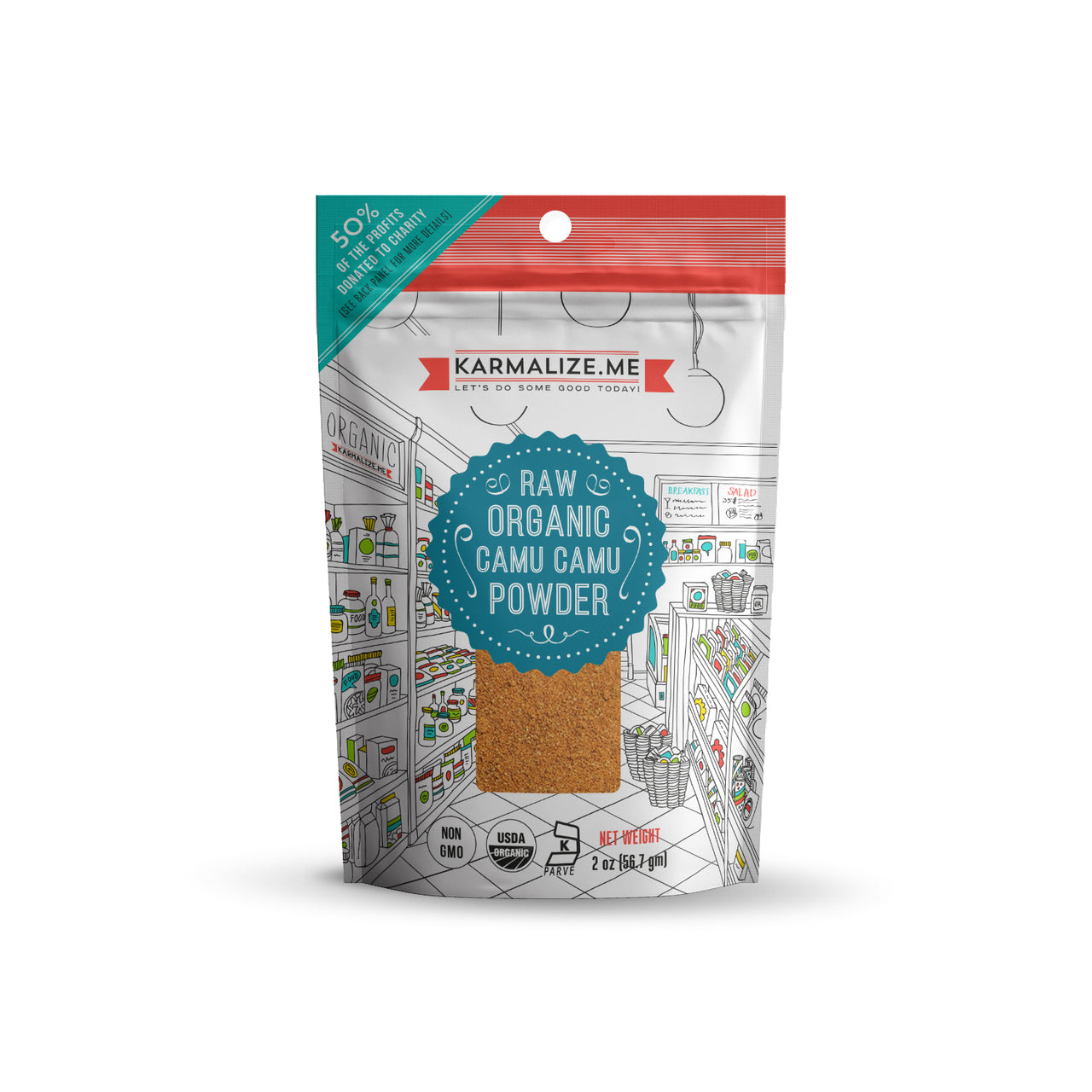 Raw Organic Camu Camu Powder.