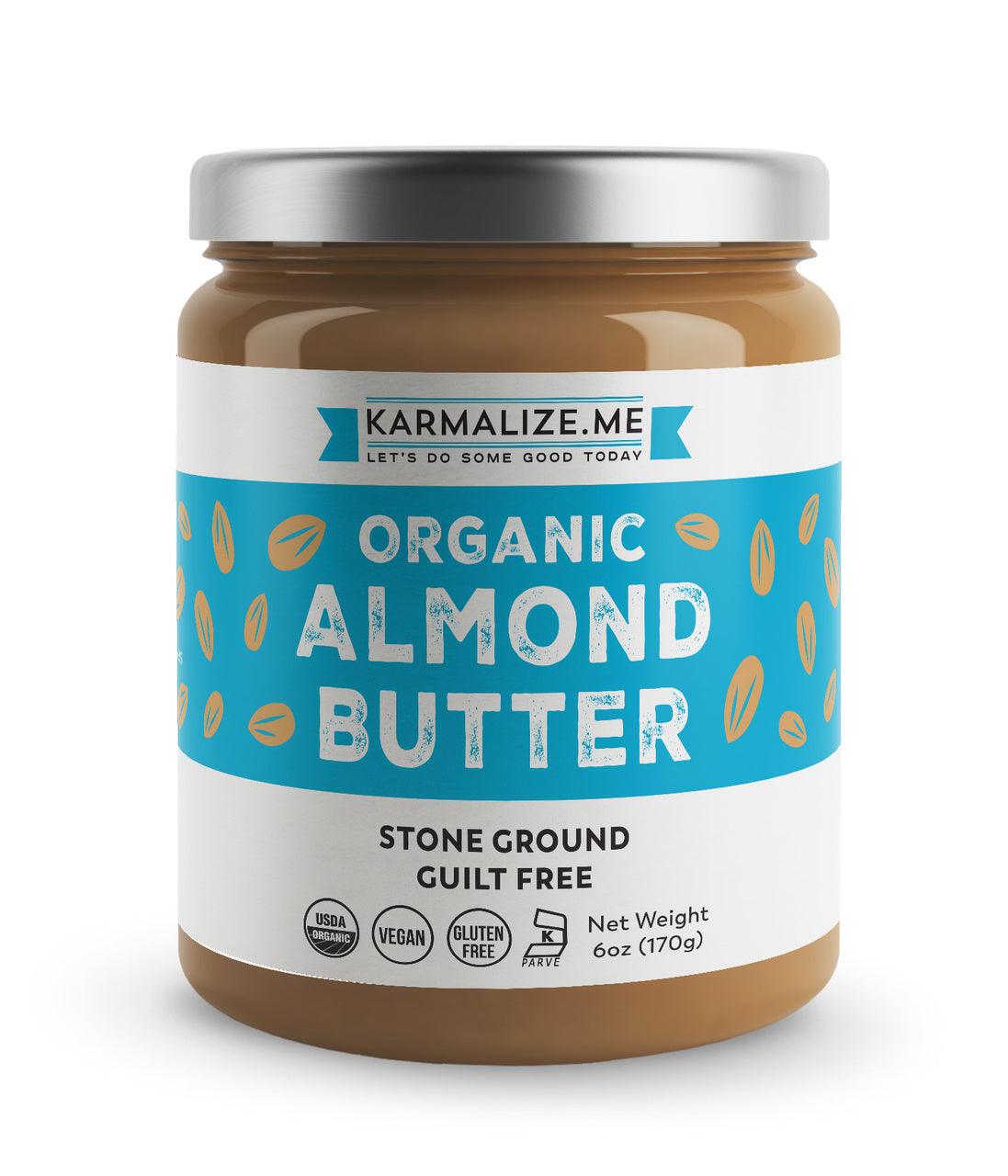 Organic Almond Butter 6 oz