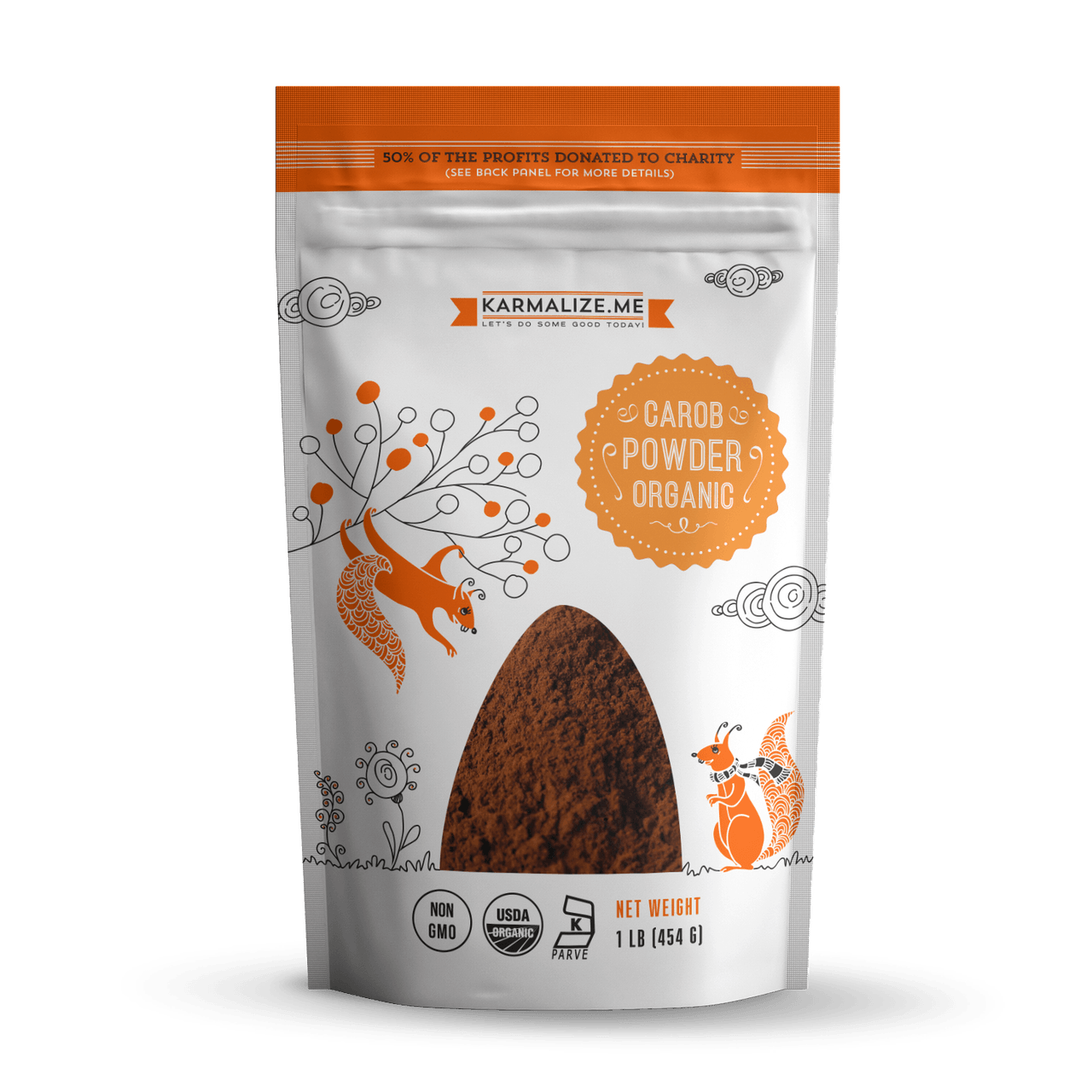 Organic Carob Powder.