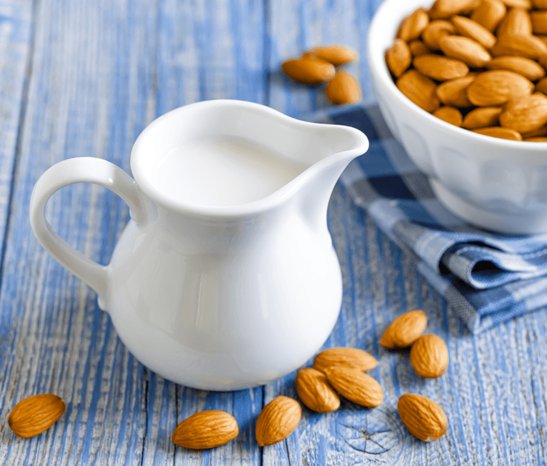 Freshly Made-to-Order Organic Sprouted Raw Almond Milk.