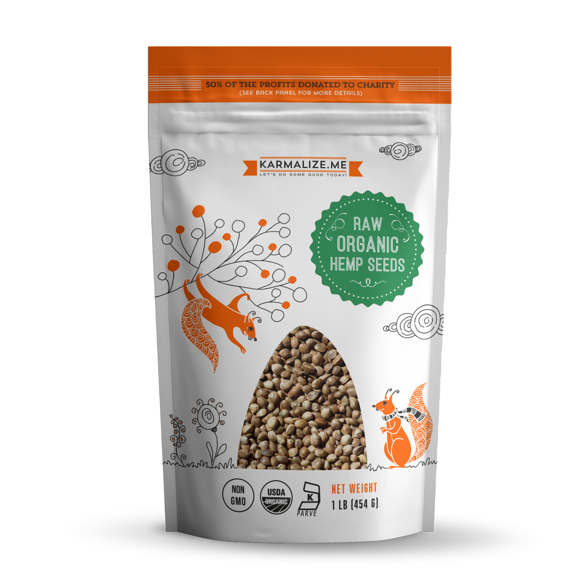 organic hemp seeds for planting Karmalize.Me Organic Raw Hemp Seed 6 oz