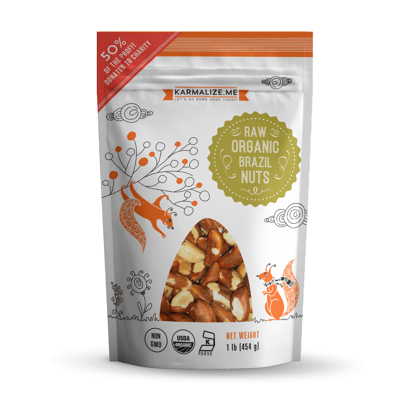 Organic Brazil Nuts.