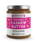 Organic Vegan Cashew butter with cloves.